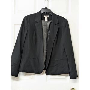 Worthington Black Classic Blazer Jacket